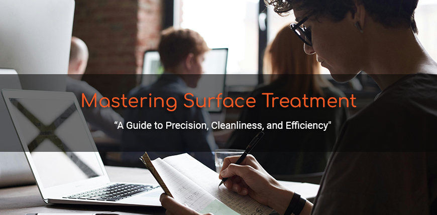 Mastering Surface Treatment: A Guide to Precision, Cleanliness, and Efficiency